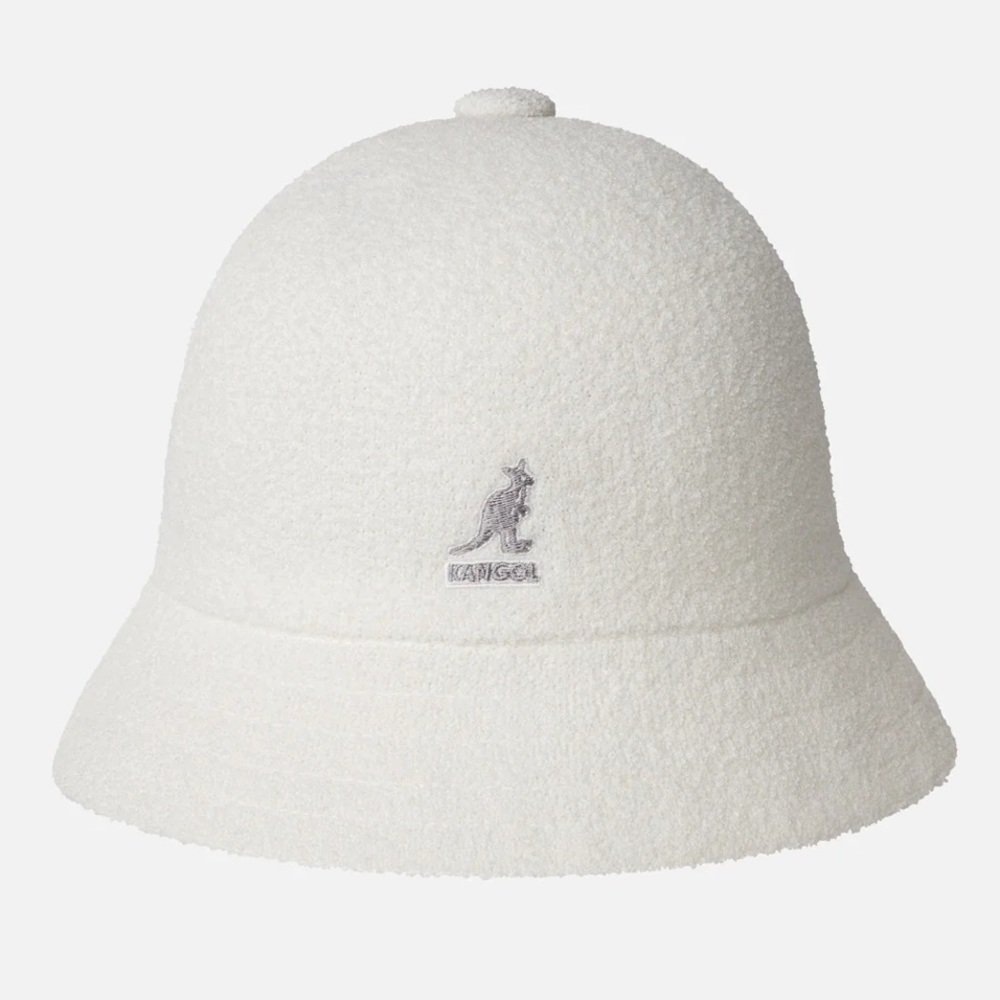 Kangol Bucket Bermuda White Sz Small